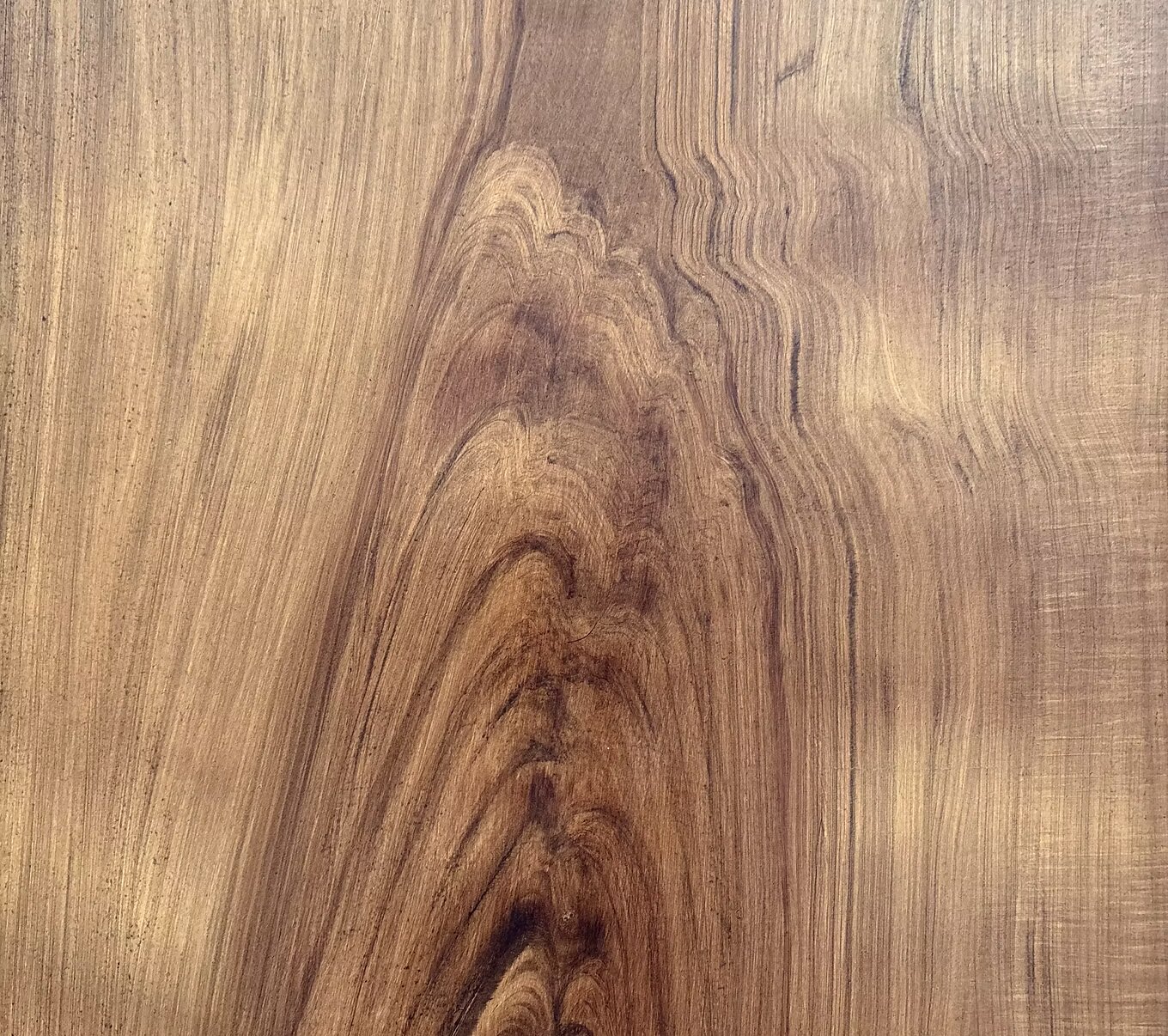 Trompe-l'œil de bois Noyer