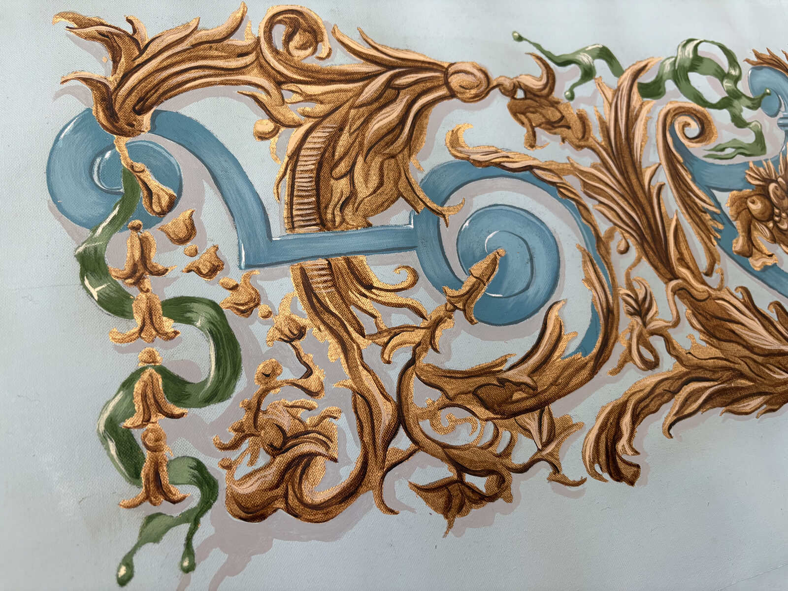 Ornement rocaille — autre vue