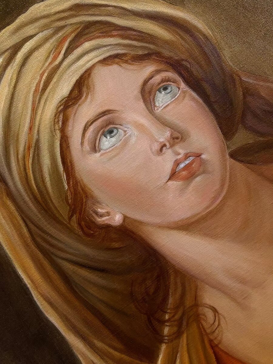 Portrait peint
