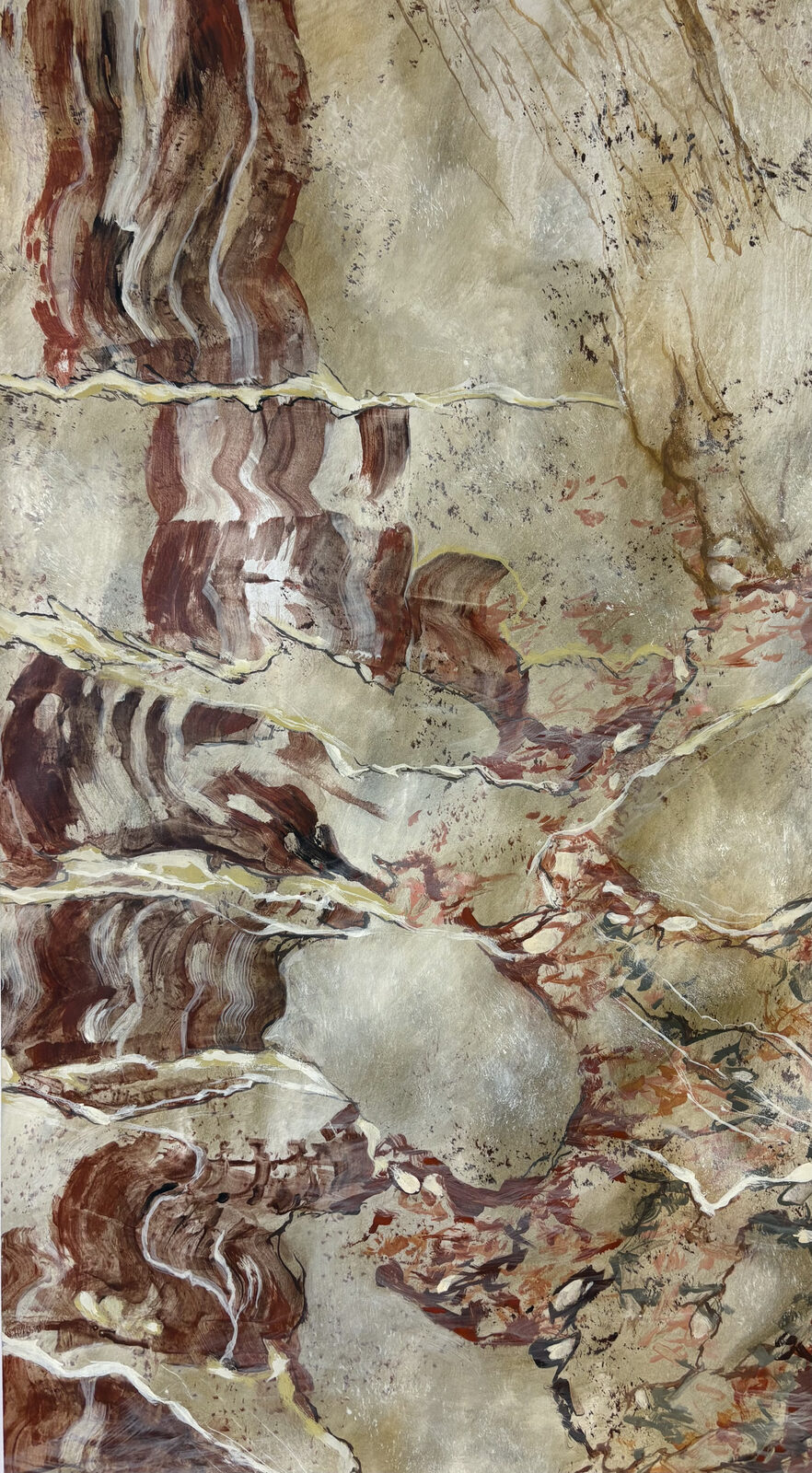 Sarrancolin — vue de détail